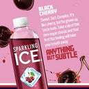 SPARKLING ICE Black Cherry | Sugar Free