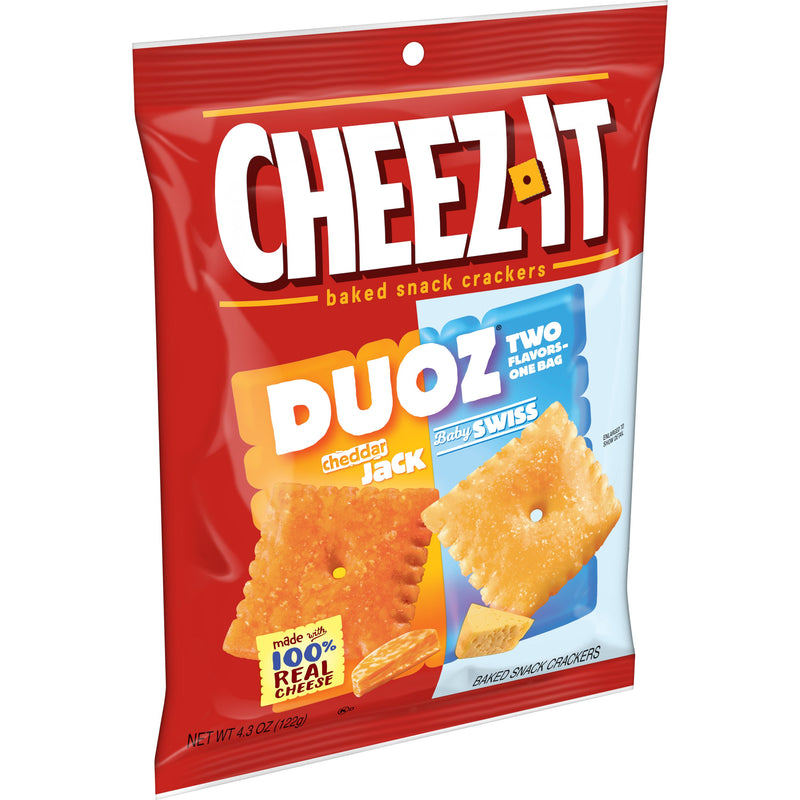 CHEEZ IT Duo Cheddar Jack & Baby Swiss 122g