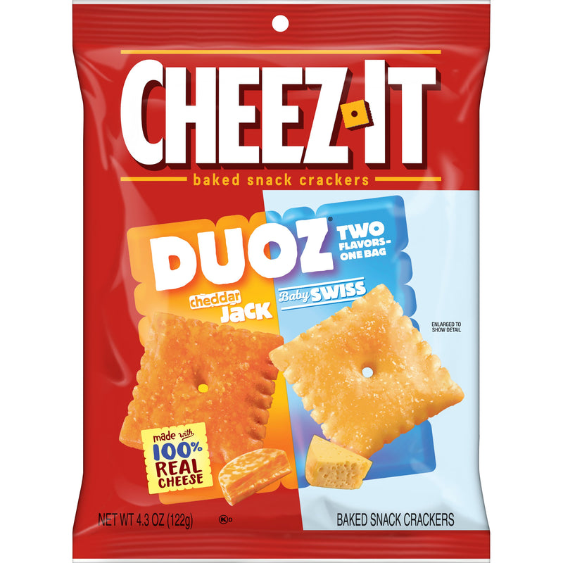 CHEEZ IT Duo Cheddar Jack & Baby Swiss 122g