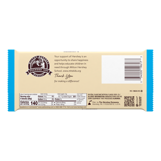 HERSHEYS XL Cookies & Creme Bar | 113g