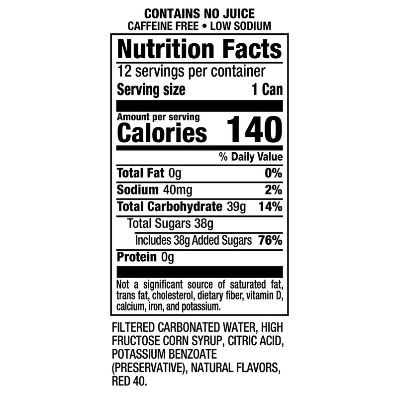 7UP Cherry 355ml - Per Case x12