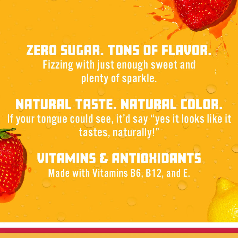 SPARKLING ICE Strawberry Lemonade 503ml | Sugar Free | BUY 1 GET 1 FREE