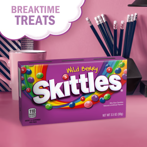 SKITTLES Wild Berry - VideoBox 99g