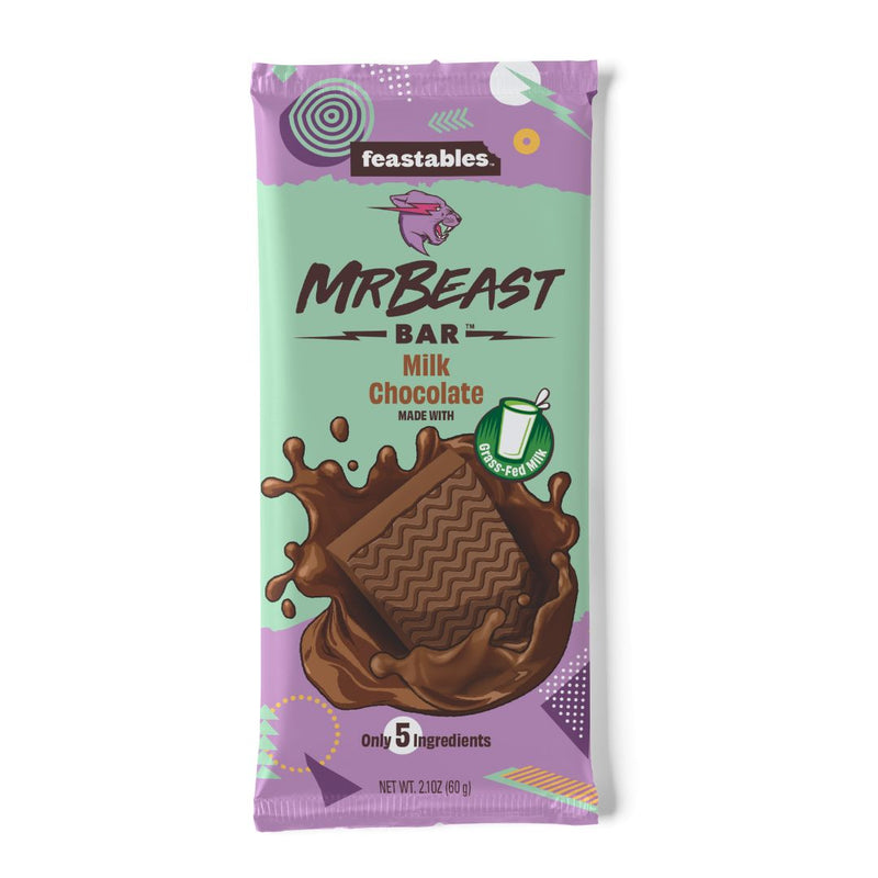 Mr Beast x Feastables Milk Chocolate - 60g