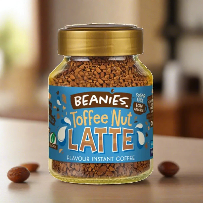 BEANIES Toffee Nut Latte | 50g Jar