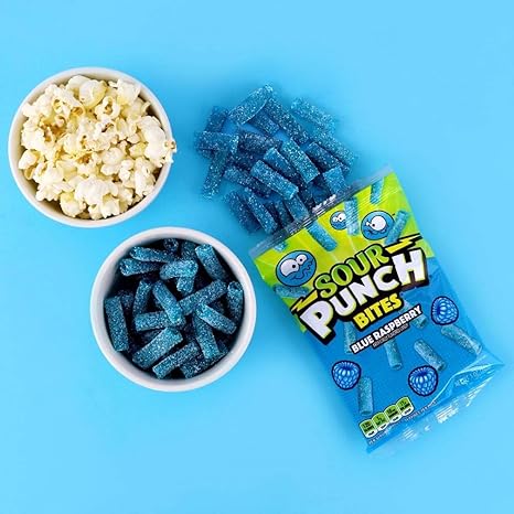 SOUR PUNCH Bites Blue Raspberry 141g