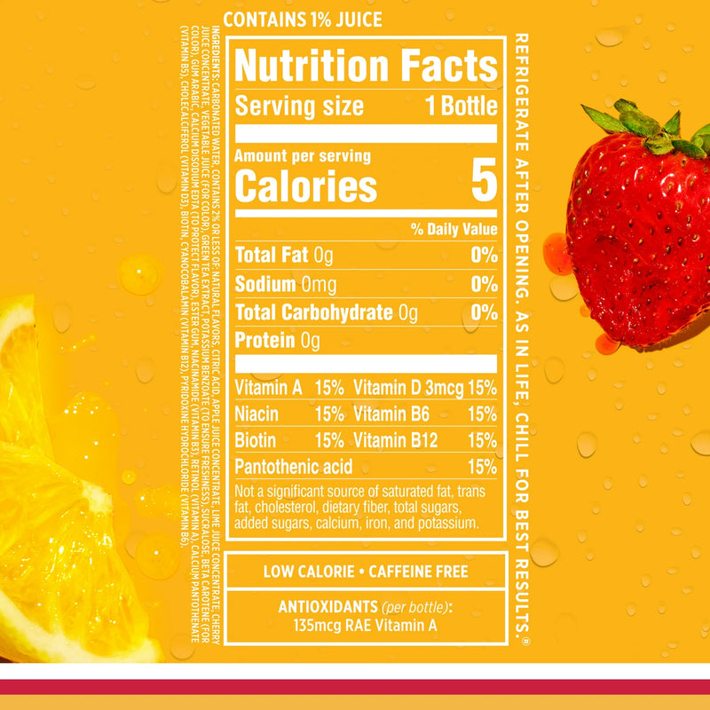 SPARKLING ICE Strawberry Lemonade 503ml | Sugar Free | BUY 1 GET 1 FREE