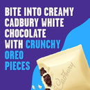CADBURY Oreo White Choc Bar 120g
