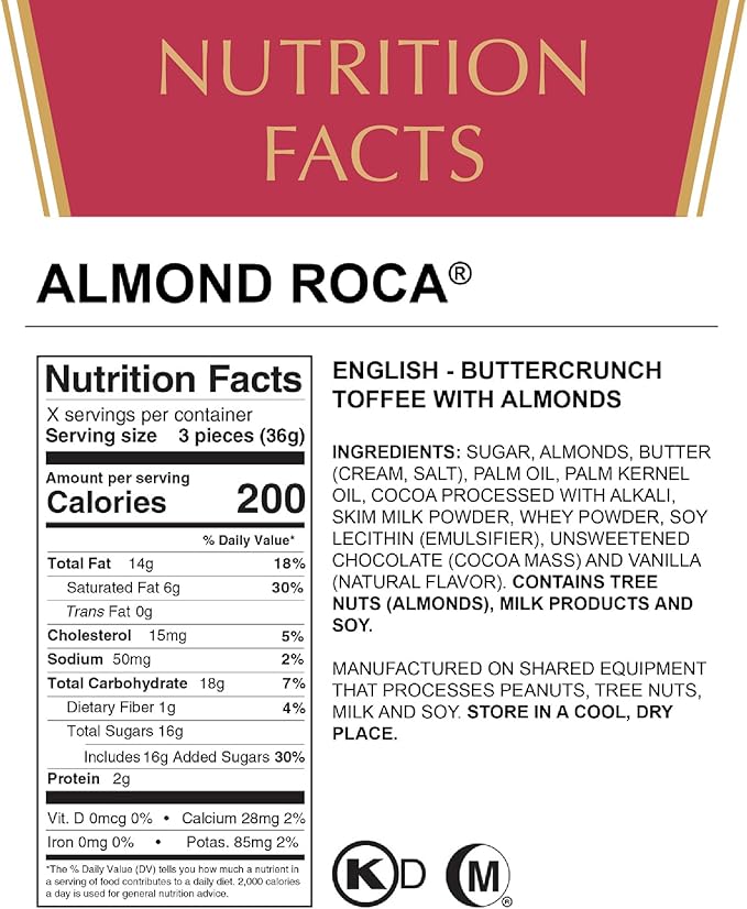 ROCA Gable Almond Milk Choc | 140g