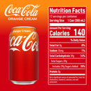 Coca-Cola Orange Cream | 355ml