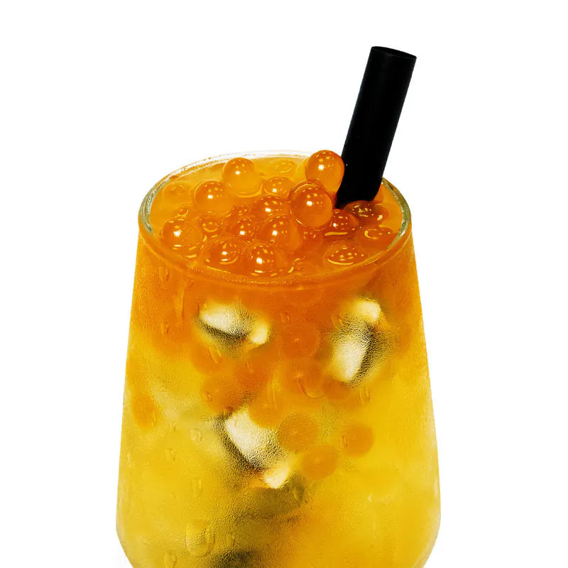 Os BUBBLE Popping Boba - Lychee Mango Green Tea 350ml