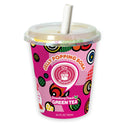 Os BUBBLE Popping Boba - Strawberry Peach Green Tea 350ml