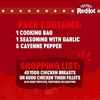 FRANK'S Cook-in-Bag Buffalo New York Style 25g