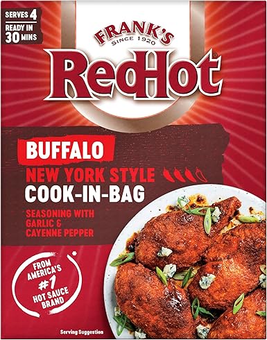 FRANK'S Cook-in-Bag Buffalo New York Style 25g