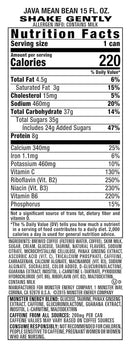 MONSTER JAVA Mean Bean