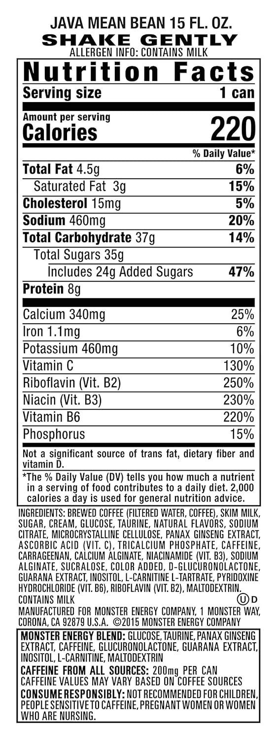 MONSTER JAVA Mean Bean