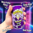 WARHEADS Grape Sour Soda - 355ml