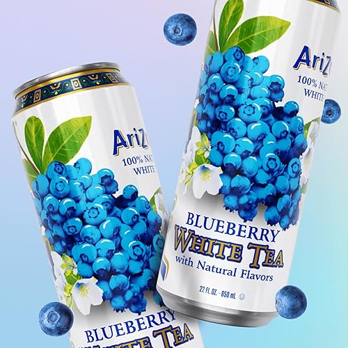 ARIZONA Blueberry White Tea - 650ml