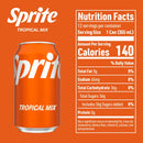 SPRITE Tropical 355ml- 12 Pack Case