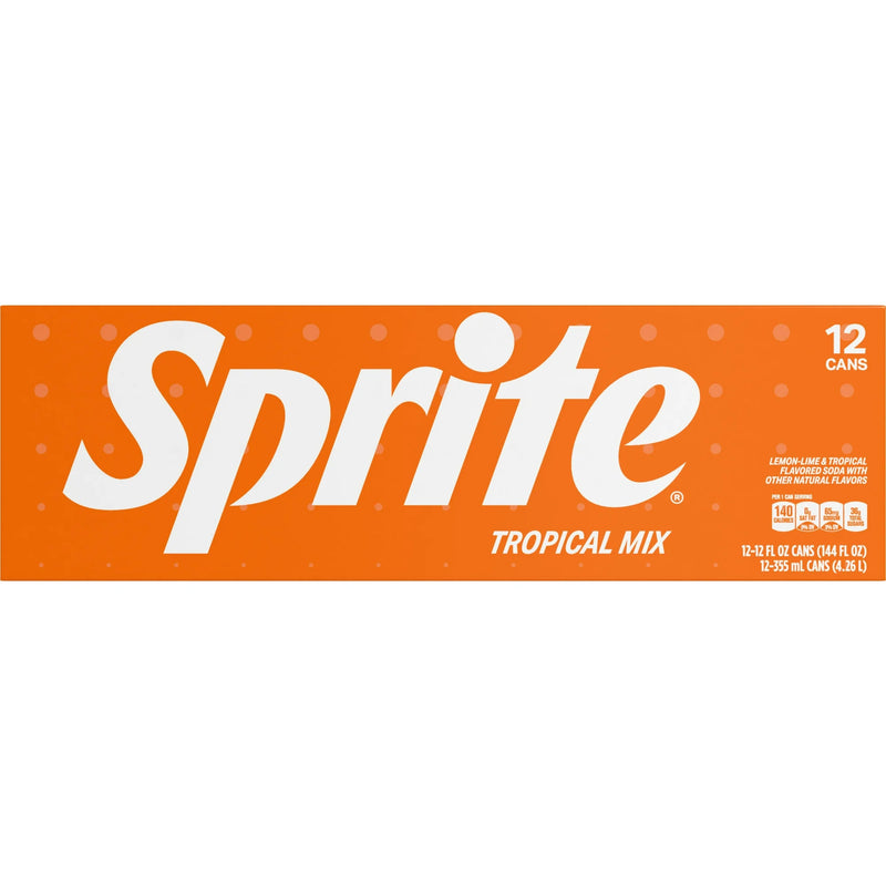 SPRITE Tropical 355ml- 12 Pack Case