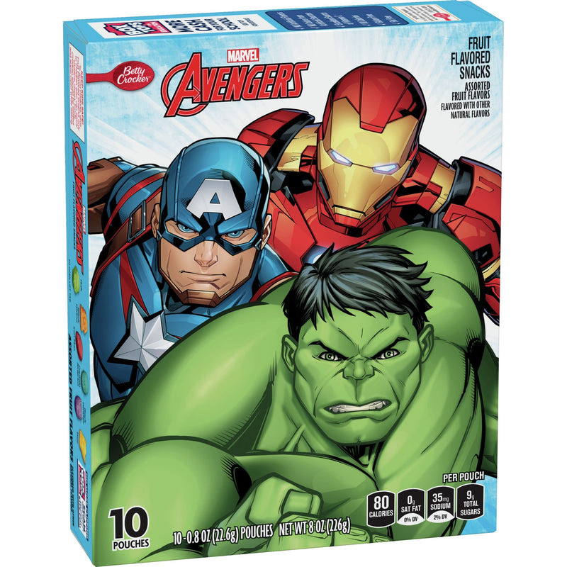 AVENGERS Fruit Snacks 226g - 10 Pack