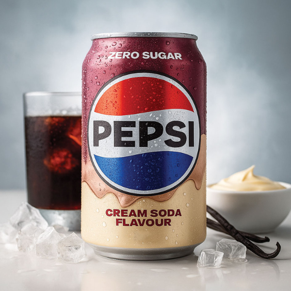 PEPSI Zero Sugar Cream Soda 330ml