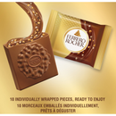 FERRERO Rocher Squares Milk Chocolate Hazelnut 105g