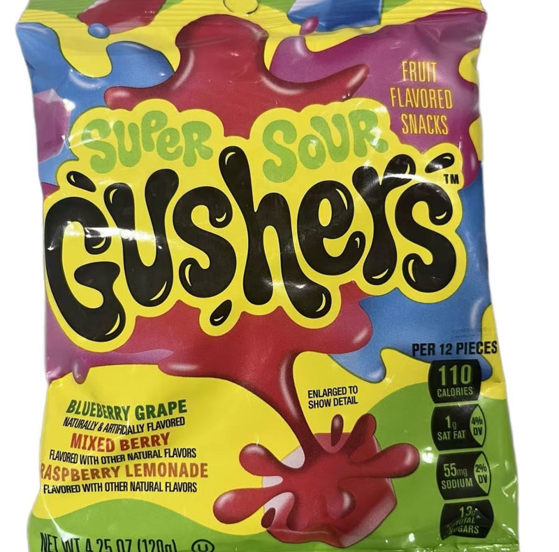 GUSHERS Super Sour Berry 120g | BUY 1 GET 1 FREE