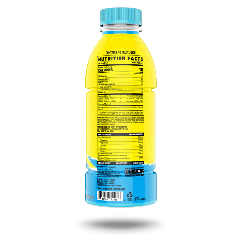 GHOST HYDRATION Sour Patch Blue Raspberry 500ml