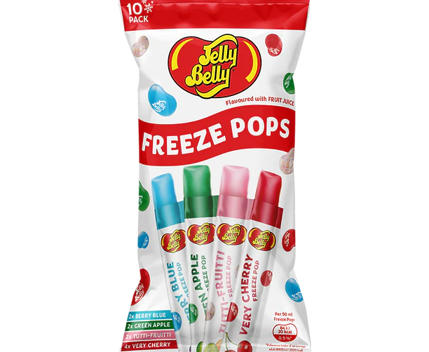 Jelly Belly Freeze Pops - 10 Pack