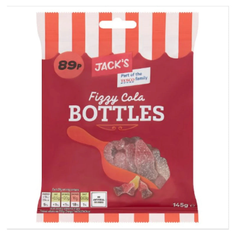 Jack's Fizzy Cola Bottles | 145g