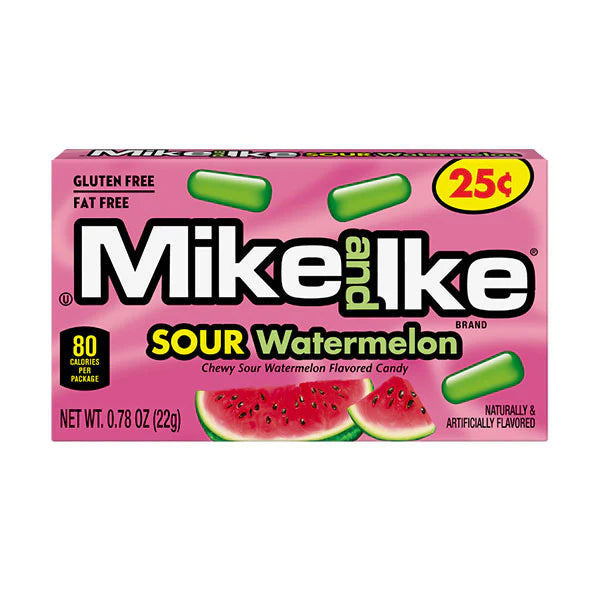 Mike & Ike Sour Watermelon 22g