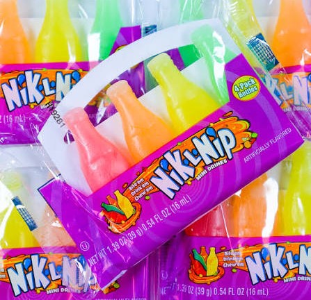 NIK-L-NIP Original Wax Bottles 4Pk
