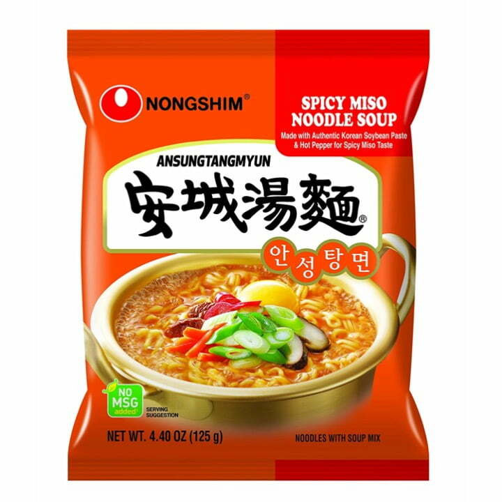 Nongshim AnSungTangMyun Spicy Miso - 125g