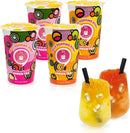 Os BUBBLE Popping Boba - Strawberry Peach Green Tea 350ml | BUY 1 GET 1 FREE