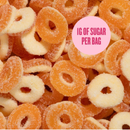 Pandy Peach Rings 50g