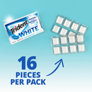 TRIDENT Gum | Split-2-Fit Peppermint | 16 Pieces