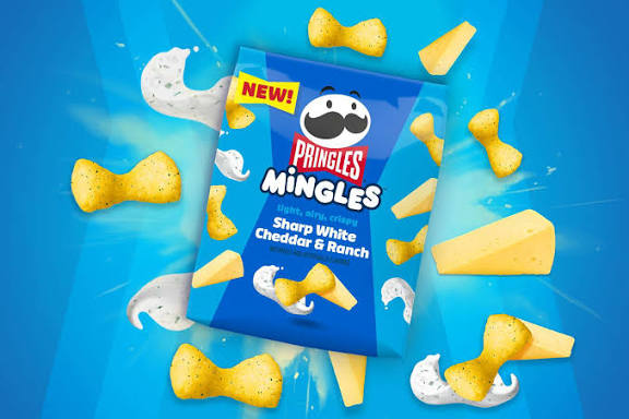 PRINGLES Mingles White Cheddar Ranch | 56.6g