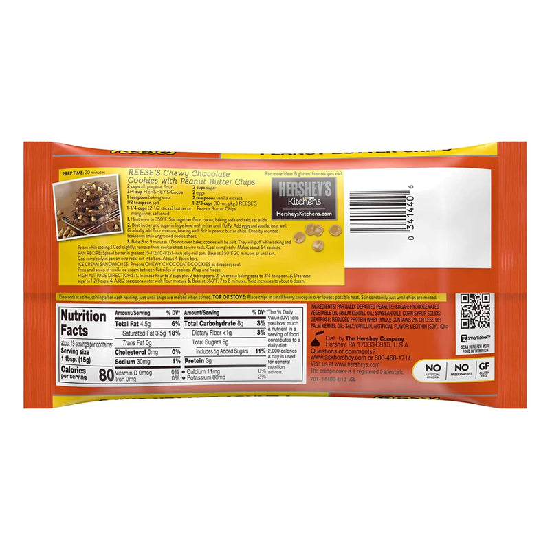 Reese's Peanut Butter chips - 283g