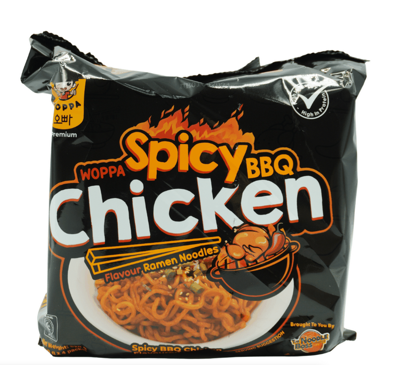 WOPPA Spicy Chicken BBQ | 4 Pack
