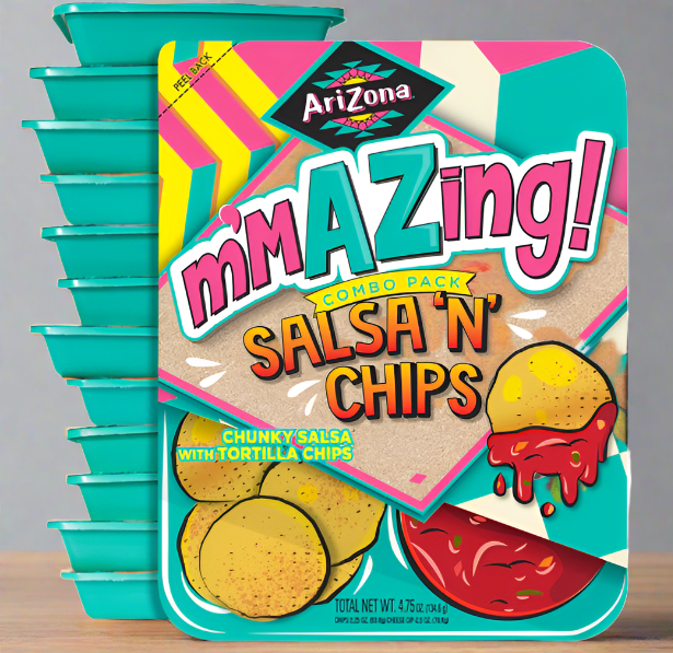 ARIZONA Salsa & Chips Snack Tray - BUY 1 GET 2 FREE