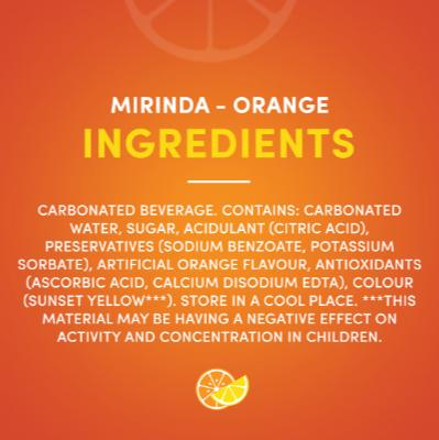 MIRANDA Orange Can | 150ml