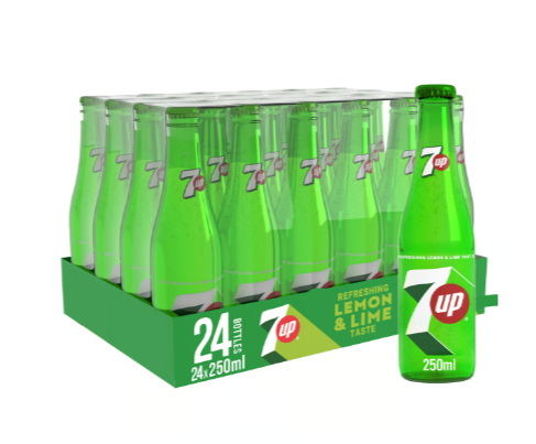 7up Bottle 250ml - 24 Pack