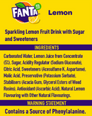 Fanta Lemon 330ml - UK