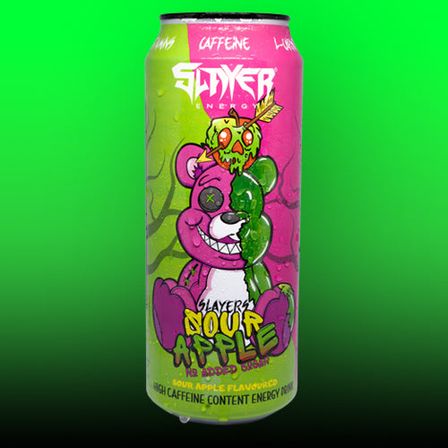 Slayer Energy Drink - Sour Apple Flavour | 500ml