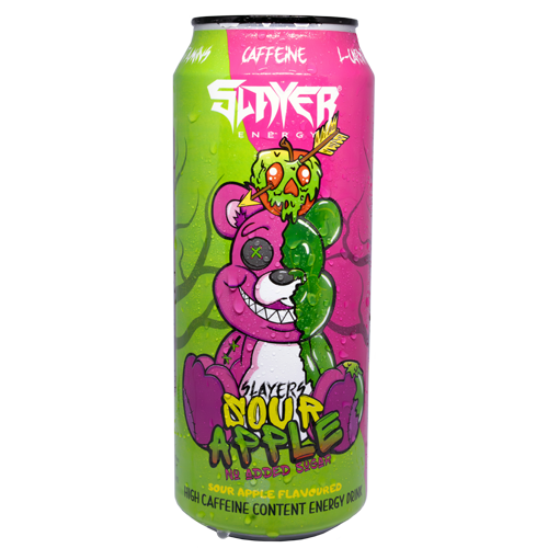 Slayer Energy Drink - Sour Apple Flavour | 500ml