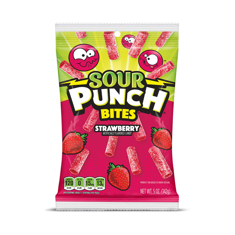 SOUR PUNCH Bites Strawberry 141g