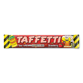 Toxic Waste Taffetti Chew Bar Strawberry 20g