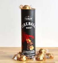 TURIN Fireball Chocolate Tube | 200g