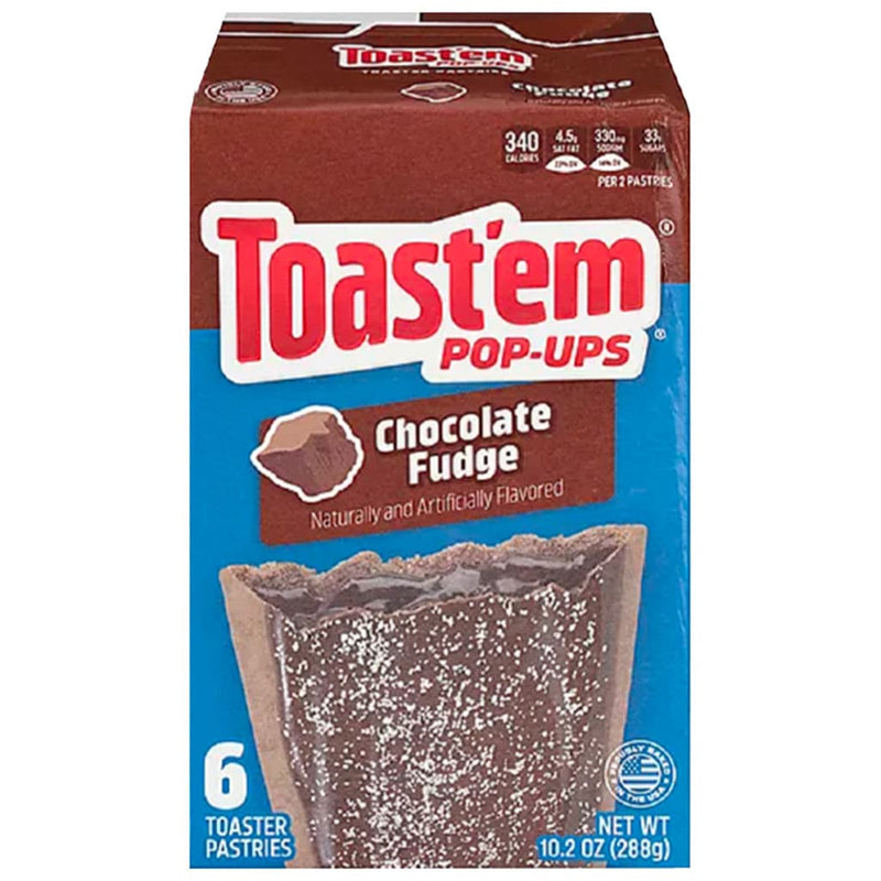 TOAST'EM Frosted Chocolate Fudge